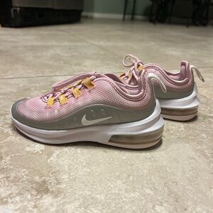 Nike Air Max Kids Pink and Gray Sneakers